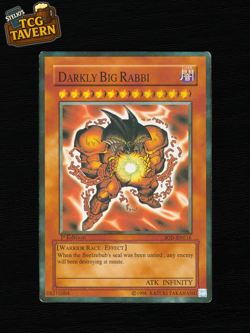 Yu-Gi-Oh Darkly Big Rabbi SOD-EN036 1st Edition Vintage Fake Exodia Card NA 2004 - Image 1