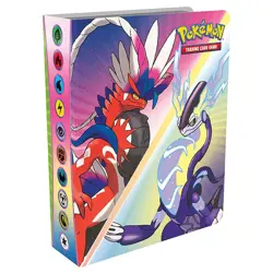 Scarlet & Violet Base Set Mini Collectors Album Binder Pokemon TCG NO CARD INC - Image 2