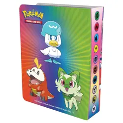 Scarlet & Violet Base Set Mini Collectors Album Binder Pokemon TCG NO CARD INC - Image 3