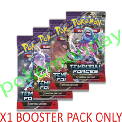 Temporal Forces Scarlet & Violet Booster Pack 151 Go Pokemon Card TCG New Sealed - Image 1