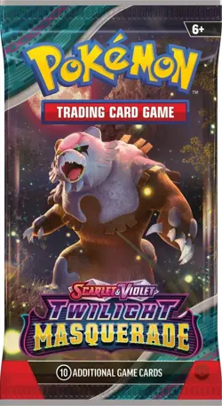 Twilight Masquerade 3 Booster Pack Blister Scarlet & Violet Pokemon Card TCG New - Image 4