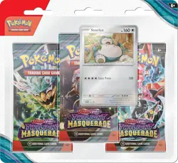 Twilight Masquerade 3 Booster Pack Blister Scarlet & Violet Pokemon Card TCG New - Image 1