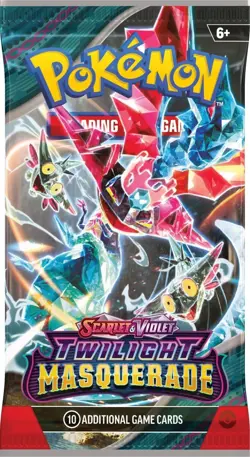Twilight Masquerade 3 Booster Pack Blister Scarlet & Violet Pokemon Card TCG New - Image 5