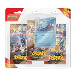 Surging Sparks 3 Booster Pack Blister Scarlet & Violet Pokemon Card New & Sealed - Image 1