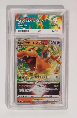 Ace 9 Charizard VSTAR 015/100 018/172 Brilliant Stars Pokemon Card Mint PSA 10 - Image 1