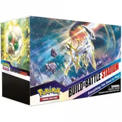 Brilliant Stars Build & Battle Stadium 12 Booster Pack Box Pokemon Card New Seal - Image 1