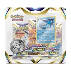 Brilliant Stars 3 Booster Pack Blister Glaceon Pokemon Card TCG Brand New Sealed - Image 1