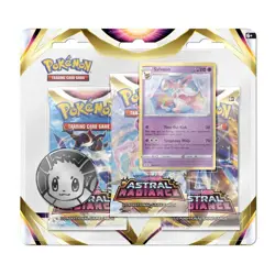 Astral Radiance 3 Booster Pack Blister Sylveon Pokemon Card TCG Brand New Sealed - Image 1