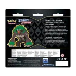 Crown Zenith Rillaboom Pin Collection Box Tin Pack Pokemon Card TCG New & Sealed - Image 5