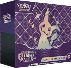 Paldean Fates Elite Trainer Box ETB Scarlet & Violet Pokemon Card TCG New Sealed - Image 1