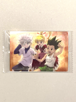 Killua Biscuit Gon - R 17 - Hunter x Hunter - Wafer / Itajaga Sealed Card - Image 1