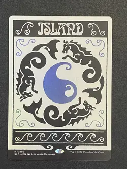 Island 889 0889 Secret Lair Drop Bonus Card Near Mint Foil - Image 1