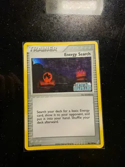 NEAR MINTY Front Energy Search 86/100 EX Crystal Guardians STAMPED Pokemon Card - Image 1