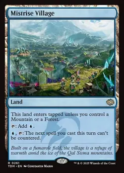 Mistrise Village - Foil TDM LP MTG - Image 1