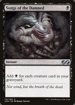 Songs of the Damned - Foil Ultimate Masters LP MTG - Image 1