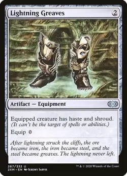 Lightning Greaves - Foil Double Masters LP MTG - Image 1
