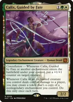 Calix, Guided by Fate - Foil MAT LP MTG - Image 1