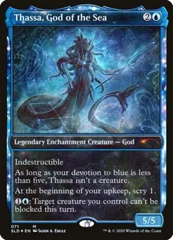 Thassa, God of the Sea - Foil Showcase SLD LP MTG - Image 1