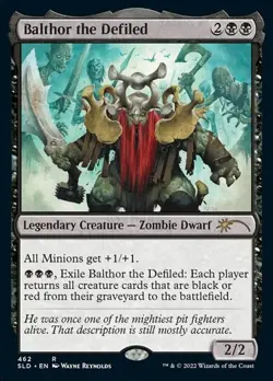 Balthor the Defiled - Foil SLD LP MTG - Image 1