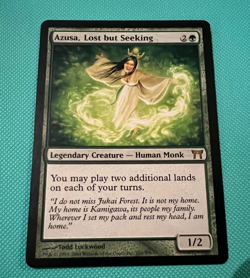 MTG - Azusa, Lost But Seeking - Champions of Kamigawa - Magic the Gathering - Image 2