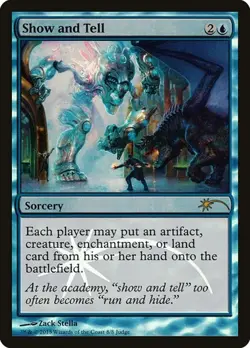 Show and Tell - Foil Promo Judge Gift Cards LP MTG - Image 1