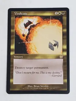 MTG Vindicate (Apocalypse/Gold/R) - BGM - Image 1