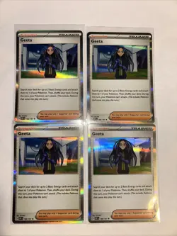 Pokemon Geeta 188/197 Regional Championships Promo Reverse Holofoil NM X4 - Image 1