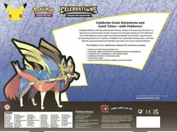 Celebrations Zacian Deluxe Pin Box Pokemon Cards 151 Go TCG Brand New & Sealed - Image 2