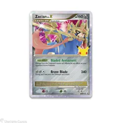 Celebrations Zacian Deluxe Pin Box Pokemon Cards 151 Go TCG Brand New & Sealed - Image 4