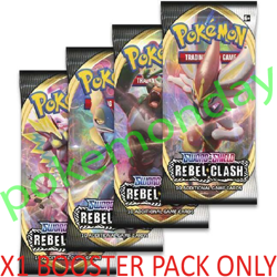 Rebel Clash Booster Pack SW&SH Pokemon Cards TCG New & Sealed QUICK DEL - Image 1