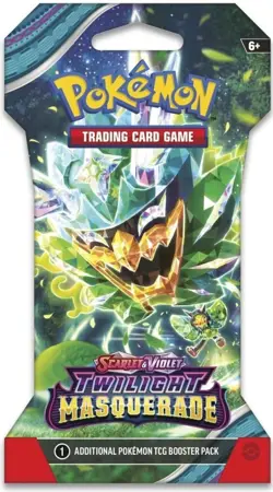 Twilight Masquerade Sleeved Booster Pack Scarlet & Violet Pokemon Cards Sealed - Image 2