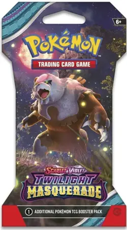 Twilight Masquerade Sleeved Booster Pack Scarlet & Violet Pokemon Cards Sealed - Image 3