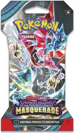 Twilight Masquerade Sleeved Booster Pack Scarlet & Violet Pokemon Cards Sealed - Image 4
