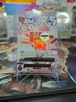 Honesty Impact OP11-018 R Parallel a Fist of Divine Speed One Piece Card - Image 2