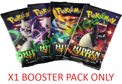 Hidden Fates Booster Pack Sun & Moon Box 151 Go Pokemon Cards TCG New & Sealed - Image 1