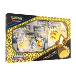 Crown Zenith Pikachu VMAX Special Collection Box 151 Go Pokemon Cards New Sealed - Image 1