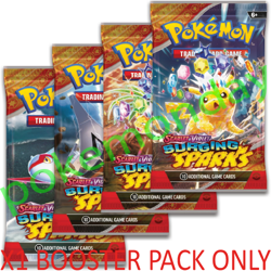 Surging Sparks Booster Pack Scarlet & Violet 151 Go Pokemon Cards TCG New Sealed - Image 1