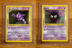 Haunter 29/102 & Gastly 50/102 Base Set Shadowless - English Vintage Pokemon - Image 1