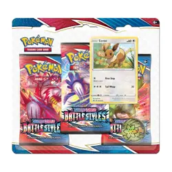 Battle Styles 3 Booster Pack Blister Eevee Pokemon Cards TCG Brand New & Sealed - Image 1