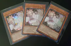 3X ASH BLOSSOM & JOYOUS SPRING 1ST EDITION ULTRA RARE RA01-EN008 YUGIOH PLAYSET - Image 1