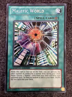 Yugioh Malefic World YMP1-EN008 Secret Rare Limited Edition NM - Image 1