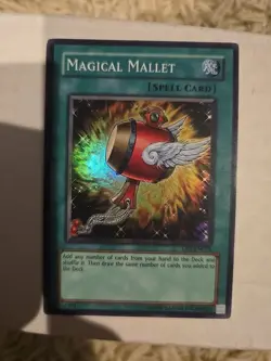 Yugioh Magical Mallet DP2-EN024 Unlimited SUPER RARE NM - Image 1