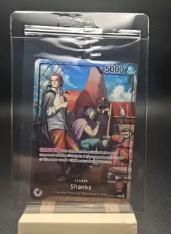 One Piece Shanks OP09-001 PSA Magazine Promo Card Sealed - Image 1