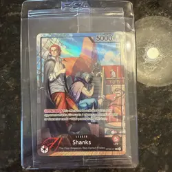 One Piece Shanks OP09-001 PSA Magazine Promo Card Sealed - Image 1