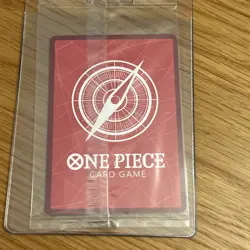 One Piece Shanks OP09-001 PSA Magazine Promo Card Sealed - Image 2