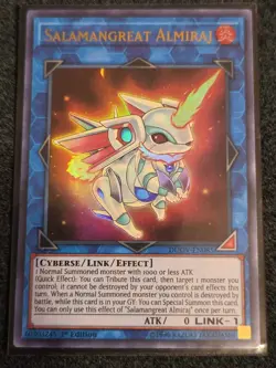MP Yugioh DUOV-EN085 Salamangreat Almiraj - Ultra Rare 1st Edition - Image 1