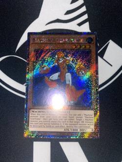 Machina Gearframe Yugioh RA03-EN234 Platinum Secret Rare PSR NM - Image 1