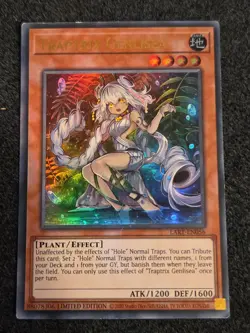Yugioh - Traptrix Genlisea LART-EN056 Limited Edition Ultra Rare LP - Image 1