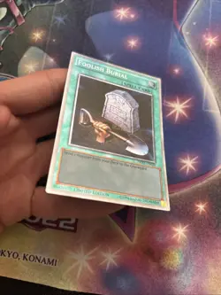 (YBL) Yugioh! Foolish Burial - NKRT-EN028 - Platinum Rare - Limited LP - Image 3