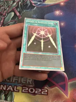 (YBL) YUGIOH SWORDS OF REVEALING LIGHT NKRT-EN025 PLATINUM LP - Image 2
